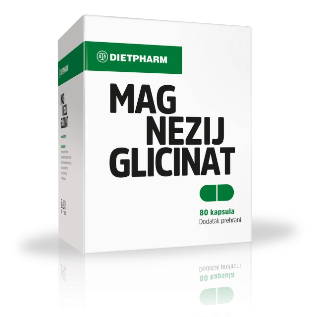 Dietpharm Magnezijum glicinat, 80 kapsula