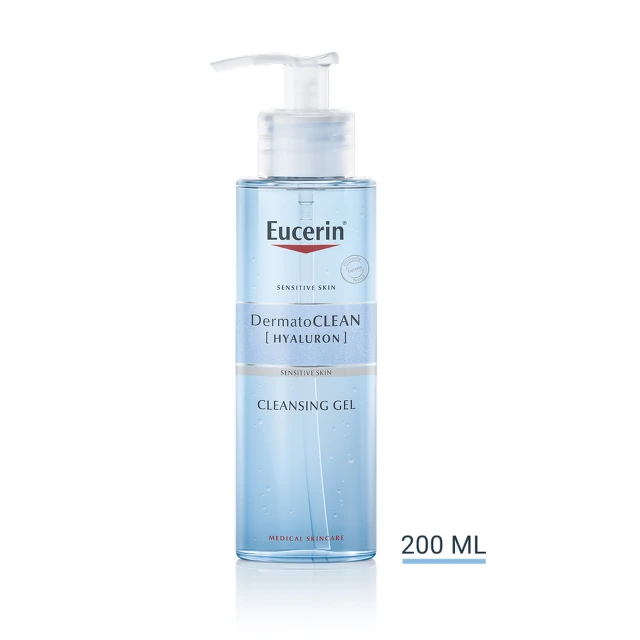 Eucerin DermatoClean [Hyaluron] Gel za čišćenje lica, 200 ml