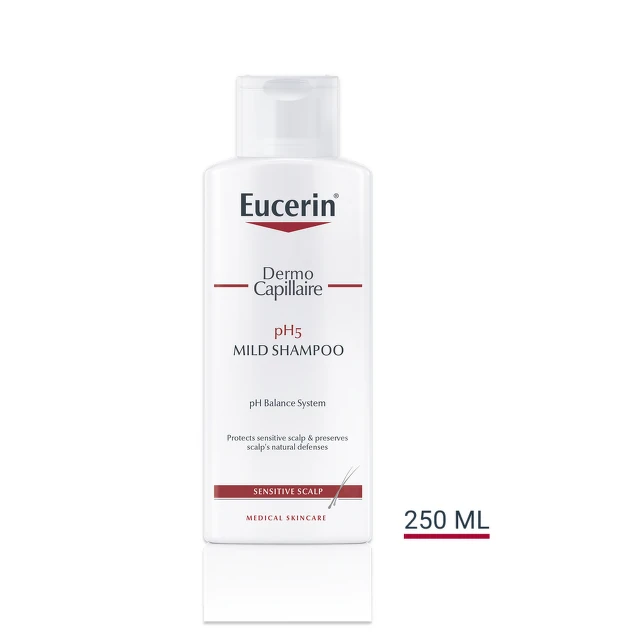 Eucerin DermoCapillaire pH5 Blagi šampon, 250 ml