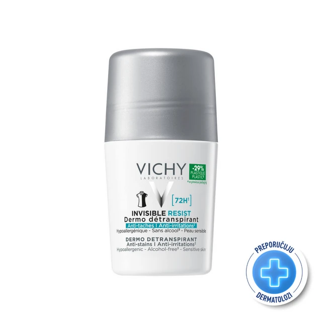 Vichy invisible resist 72h - Dermo Detranspirant, 50 ml