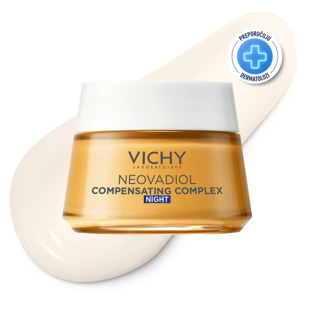Vichy Neovadiol Noćna krema s obnavljajućim kompleksom za popunjavanje i revitalizaciju kože, 50 ml