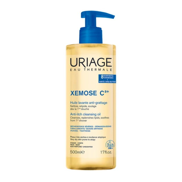 Uriage Xemose C8+ Ulje za kupanje, 500 ml