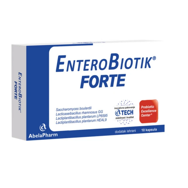 Probiotik EnteroBiotik® Forte, 10 kapsula