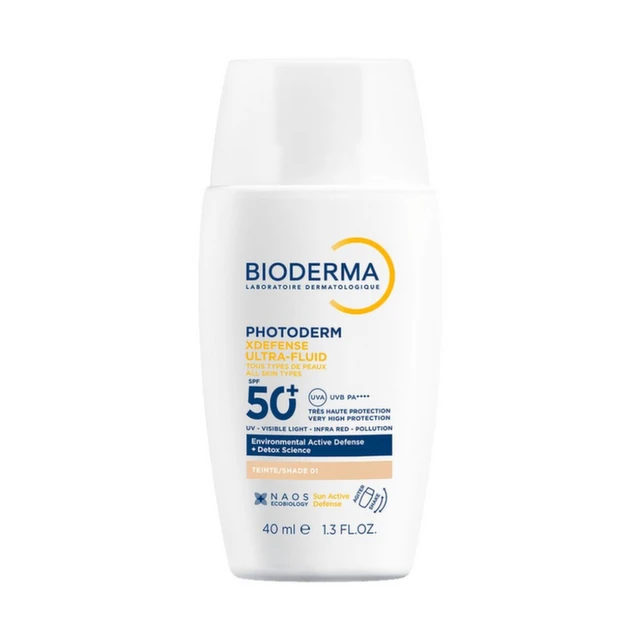 Bioderma Photoderm XDefense Ultra-fluid SPF 50+, Nijansa 01, 40 ml