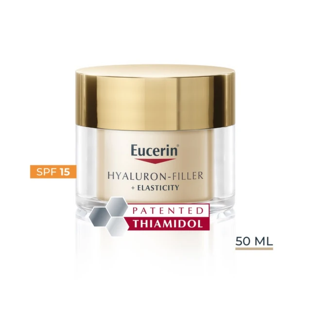 Eucerin Hyaluron-Filler + Elasticity Dnevna krema SPF 15, 50 ml