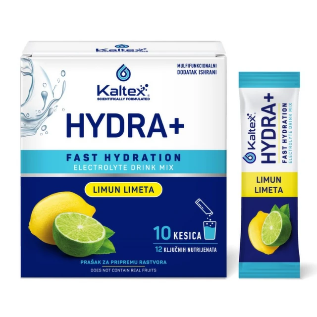 Kaltex Hydra+ Limun limeta, 10 kesica