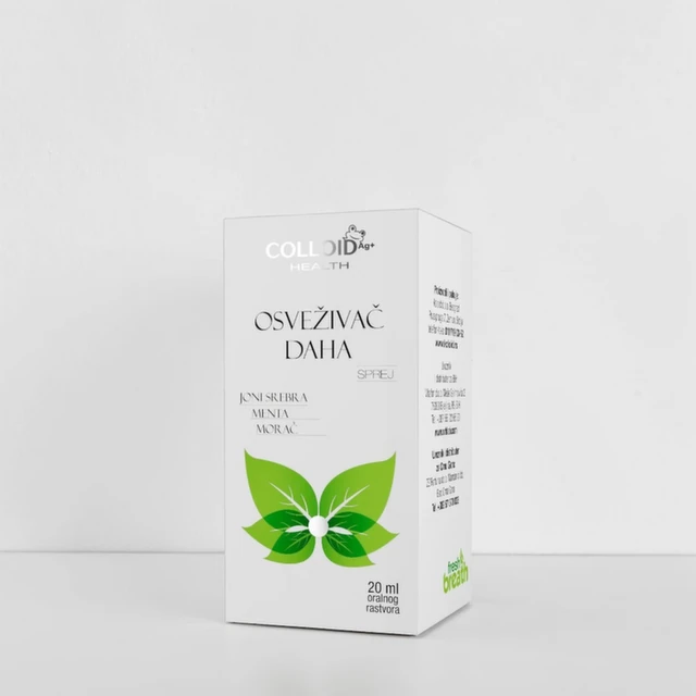 Osveživač daha sa srebrnim jonima 20 ml