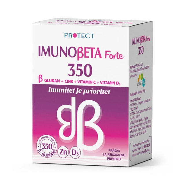 Imunobeta Forte 350 prašak, 10 kesica