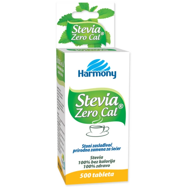 Harmony Stevia Zero Cal, 500 tableta