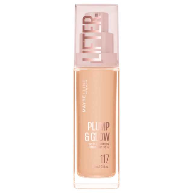 Maybelline New York Lifter Plump & Glow tečni puder 117, 30 ml
