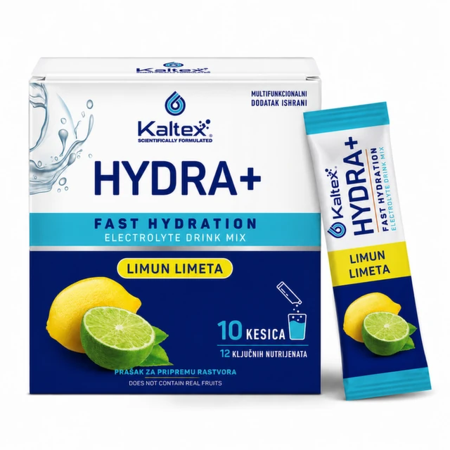 Kaltex Hydra+ Limun limeta, 10 kesica