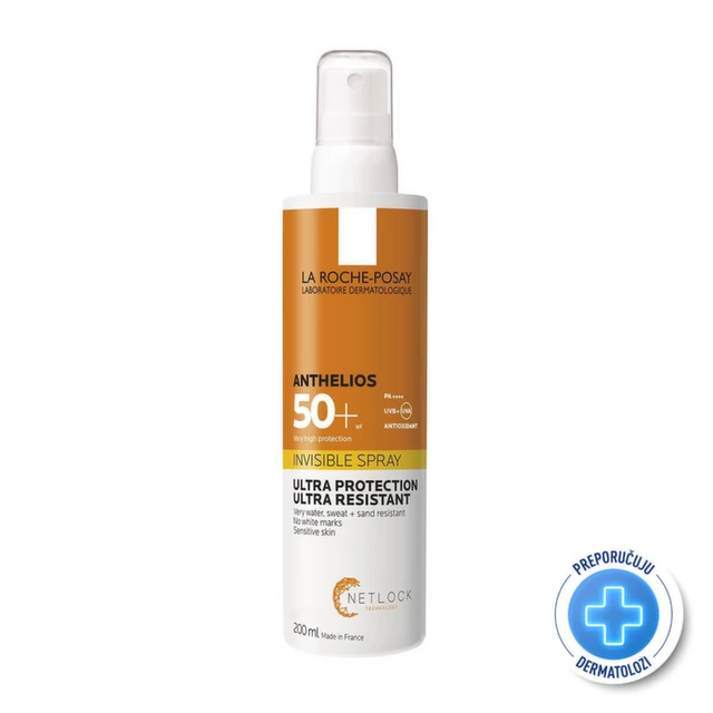 La Roche-Posay Anthelios Invisible sprej SPF 50+ 200 ml