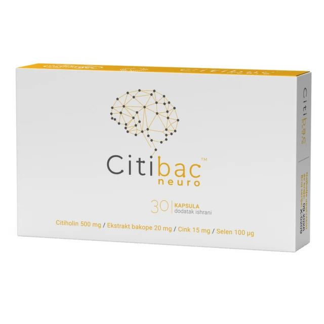 Citibac Neuro, 30 kapsula