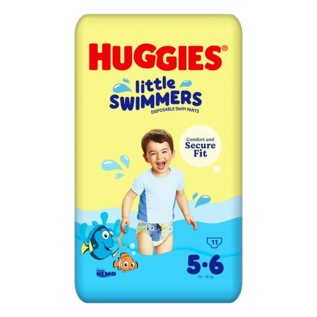 Huggies Little Swimmers Pelene za kupanje 5-6 (12-18 kg), 11 komada
