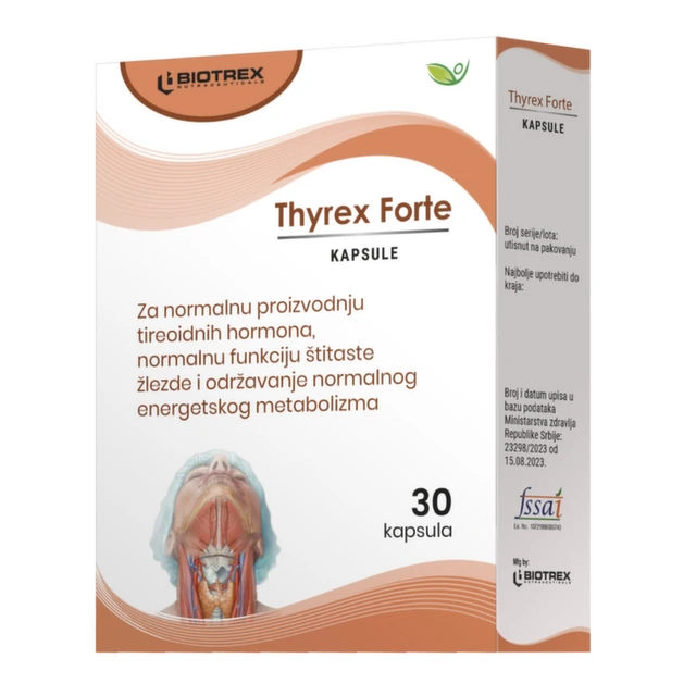 Thyrex Forte, 30 kapsula