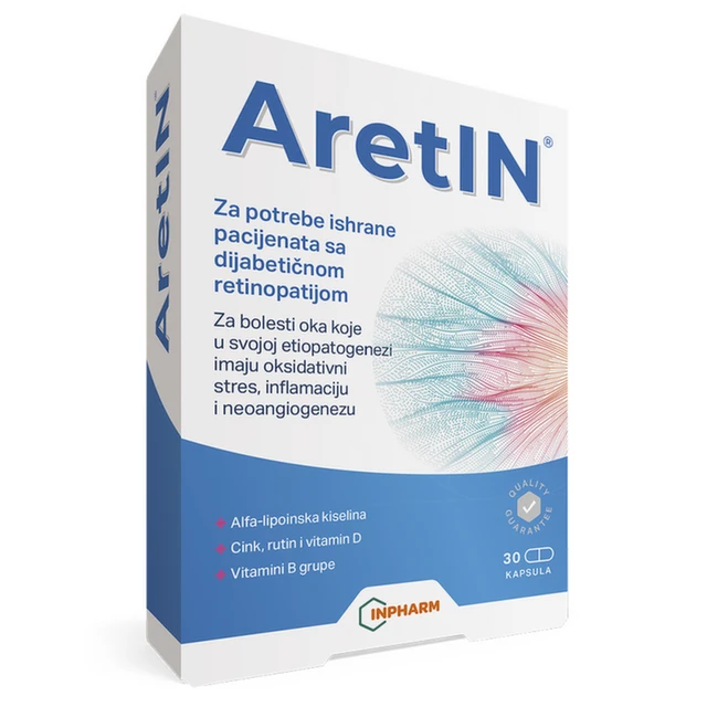 AretIN za oči, 30 kapsula