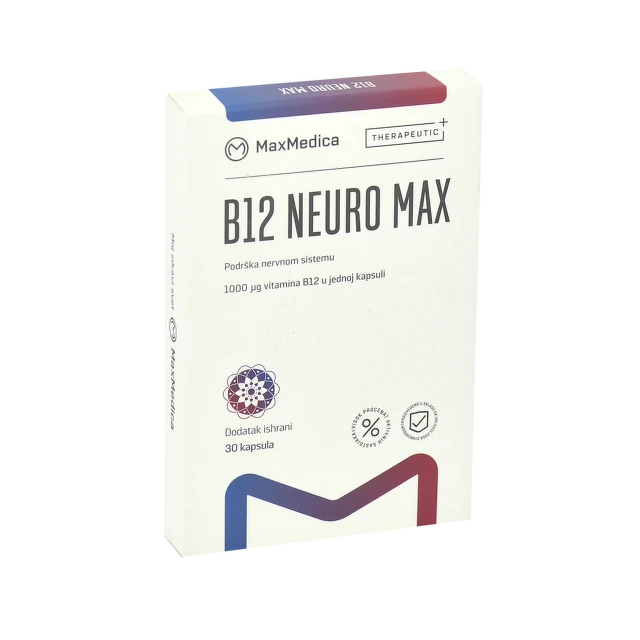 MaxMedica B12 Neuro Max 30 kapsula