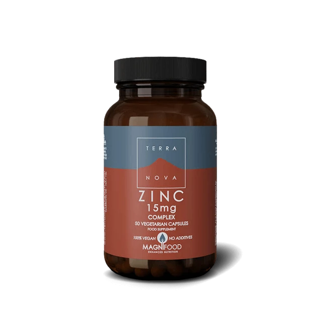 Terranova Cink bisglicinat 15 mg 50 kapsula