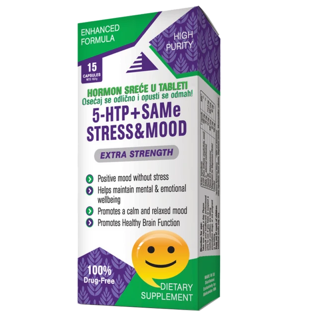 5-HTP+Same Strees&Mood 15 kapsula