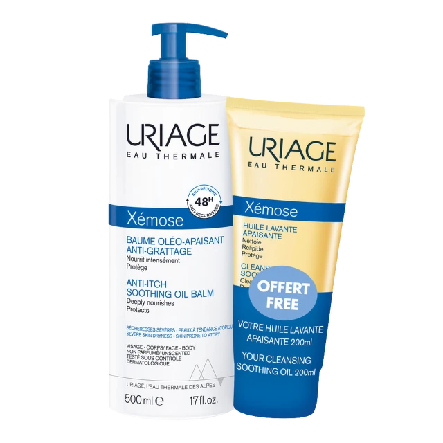 Uriage Xemose Umirujući Balzam 500 ml + Ulje 200 ml