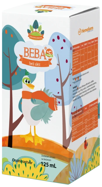 Beba-C beli slez sirup 125 ml