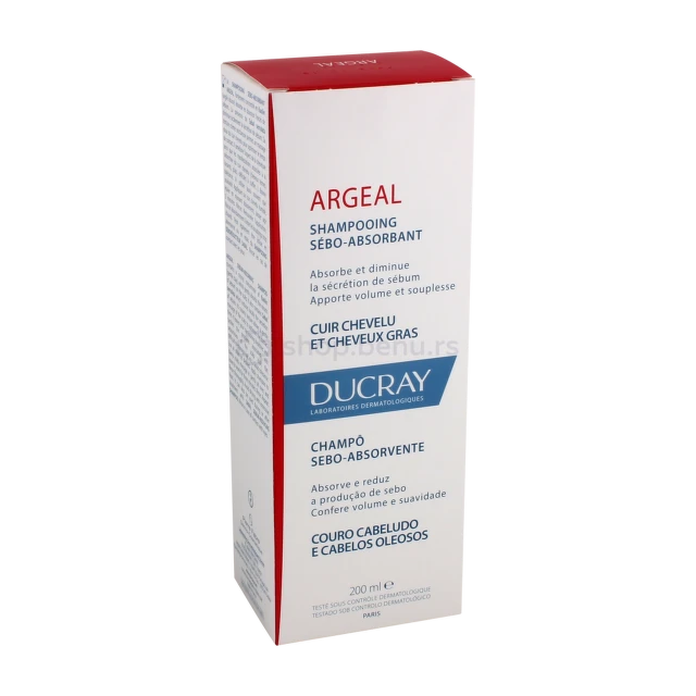 Ducray Argeal šampon 200 ml