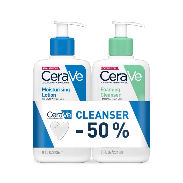 CeraVe Hidratantni losion 236ml + 50% popusta na Penušavi gel za čišćenje lica 236ml