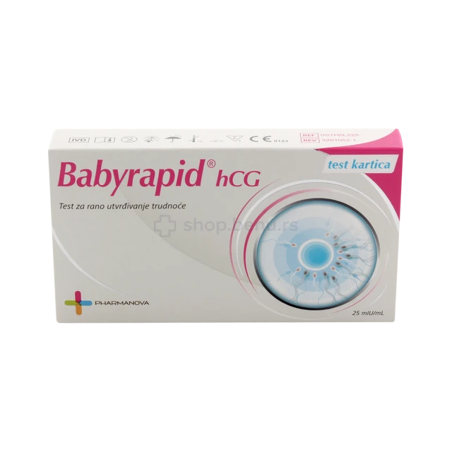 Baby Rapid HCG test kartica