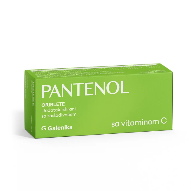 Pantenol sa vitaminom C, 20 oribleta