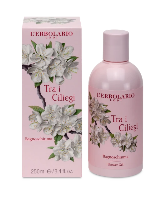 Lerbolario Tra i Ciliegi gel za tuširanje 250 ml