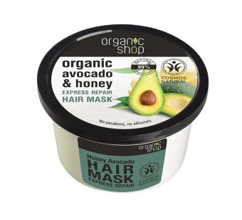 Organic Shop Hair Mask Honey&Avocado 250 ml