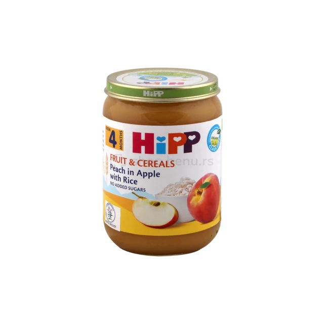 Hipp kašica integralni pirinač sa voćem 190 g