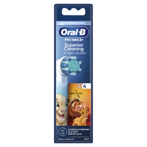 Oral-B zamenska glava dečije četkice Lion King, 4 komada