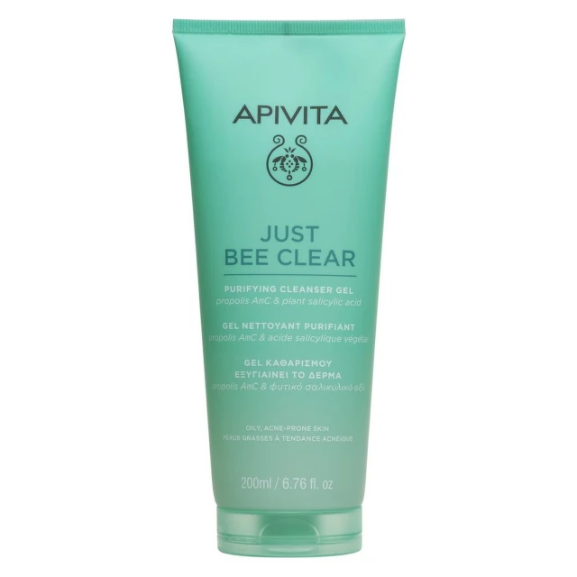 Apivita Just Bee Clear Gel za čišćenje lica, 200 ml