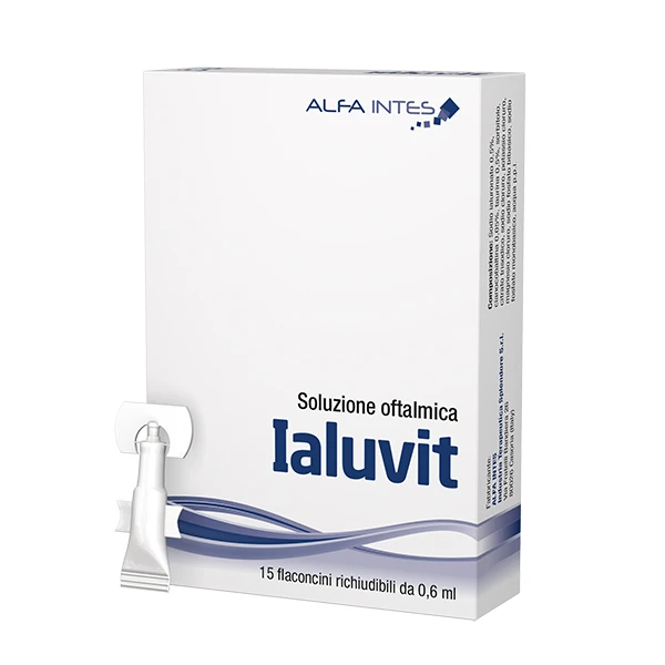Ialuvit kapi za oči 0,6 ml, 15 ampula