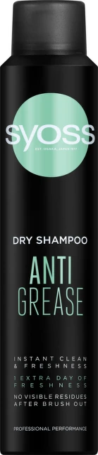 Syoss šampon za suvo pranje kose Anti grease, 200 ml