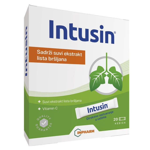 Intusin, 20 kesica