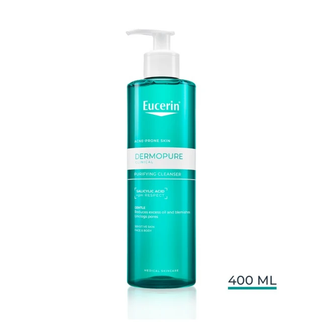 Eucerin Dermopure Clinical Gel za čišćenje, 400 ml