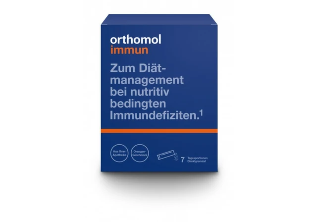Orthomol Immun mentol/malina direkt, 7 kesica