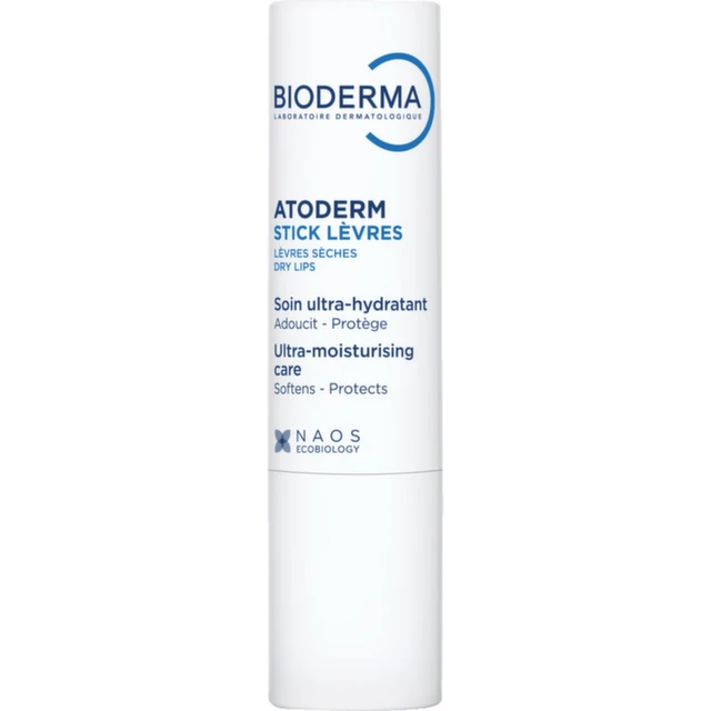 Bioderma Atoderm Stick levres, Intenzivni hidratantni balzam za usne u stiku, 4g