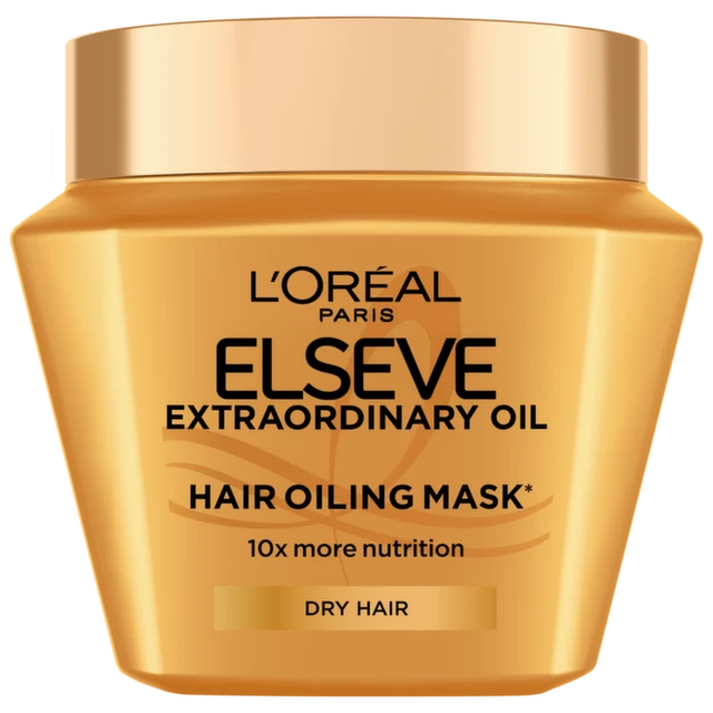 L'Oreal Paris Elseve Extraordinary Oil Hranljiva maska za normalnu do suvu kosu, 300 ml