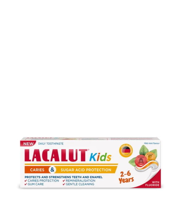 Lacalut Dečija pasta za zube za uzrast 2-6 godina, 55 ml