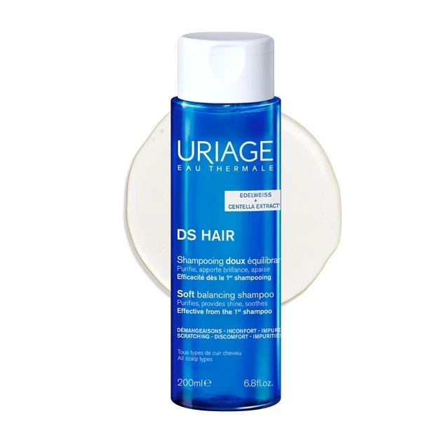Uriage DS Nežni šampon 200 ml