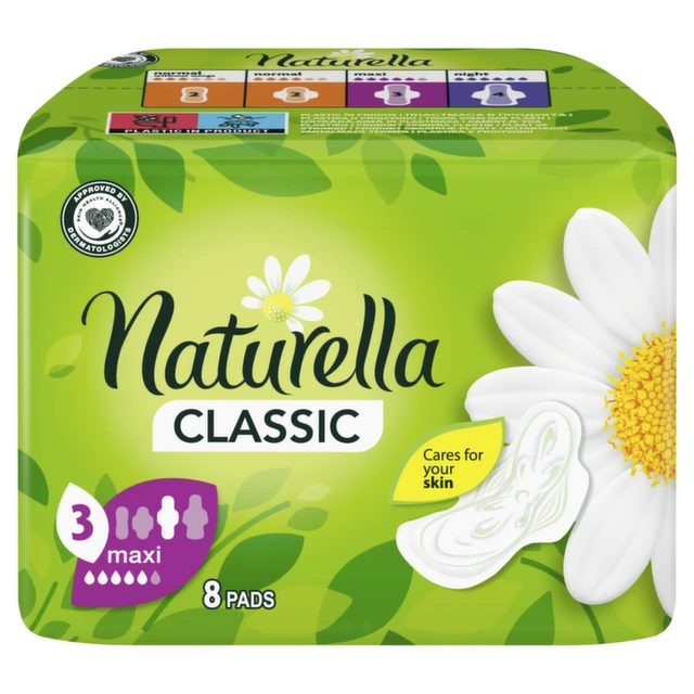 Naturella Classic Maxi hgijenski ulošci veličina 3, 8 komada