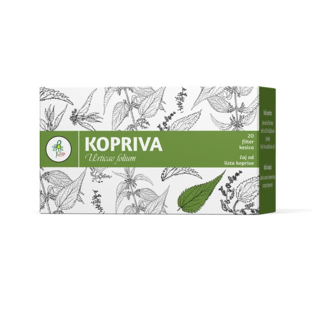 Filter čaj kopriva list, 20 kesica