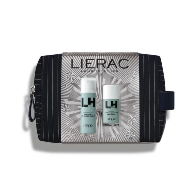 Lierac Set Homme Anti-age Fluid, 50 ml + Deo roll-on, 50 ml GRATIS