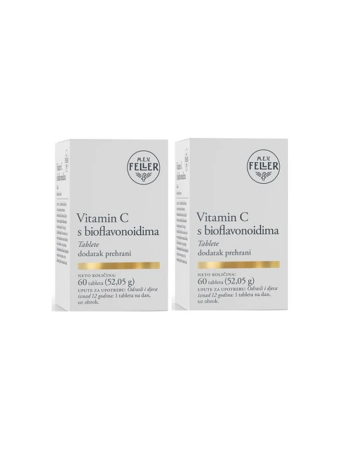 Feller vitamin C sa bioflavonoidima 60 tbl 1+1