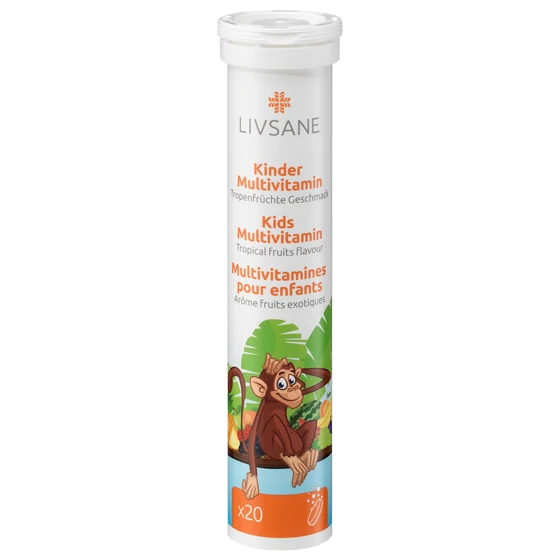 LIVSANE Multivitamini za decu 20 šumećih tableta