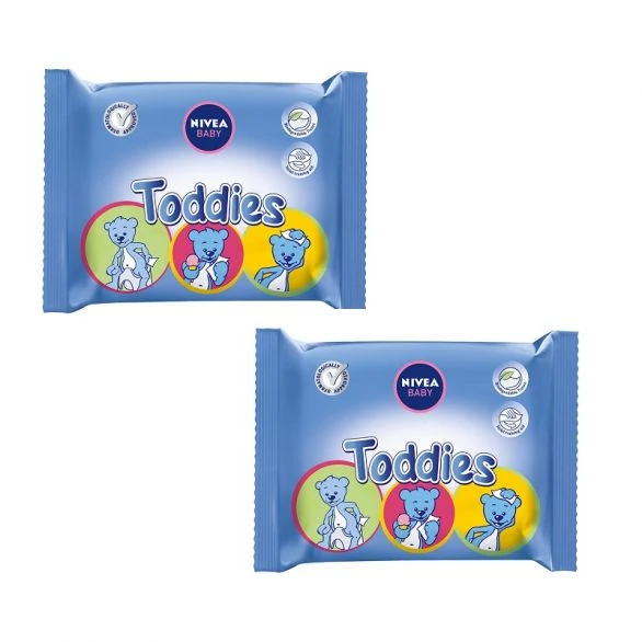 Nivea Baby Toddies vlažne maramice 2X60 kom