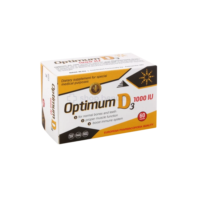 Optimum D3 60 kapsula